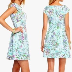 Lilly Pulitzer Briella Dress in Pool Blue Southern Charm